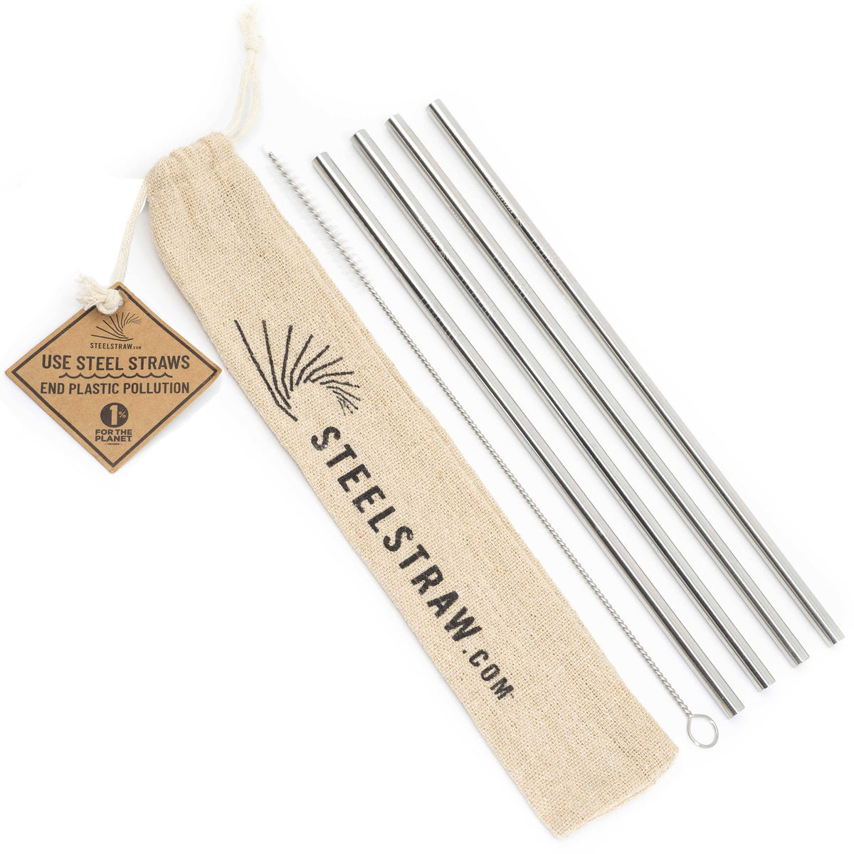 Dantesmile Set of 4 Reusable Stainless Steel Straws - Piccantino Online  Shop International