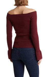 7 for all Mankind Off the Shoulder Sweater