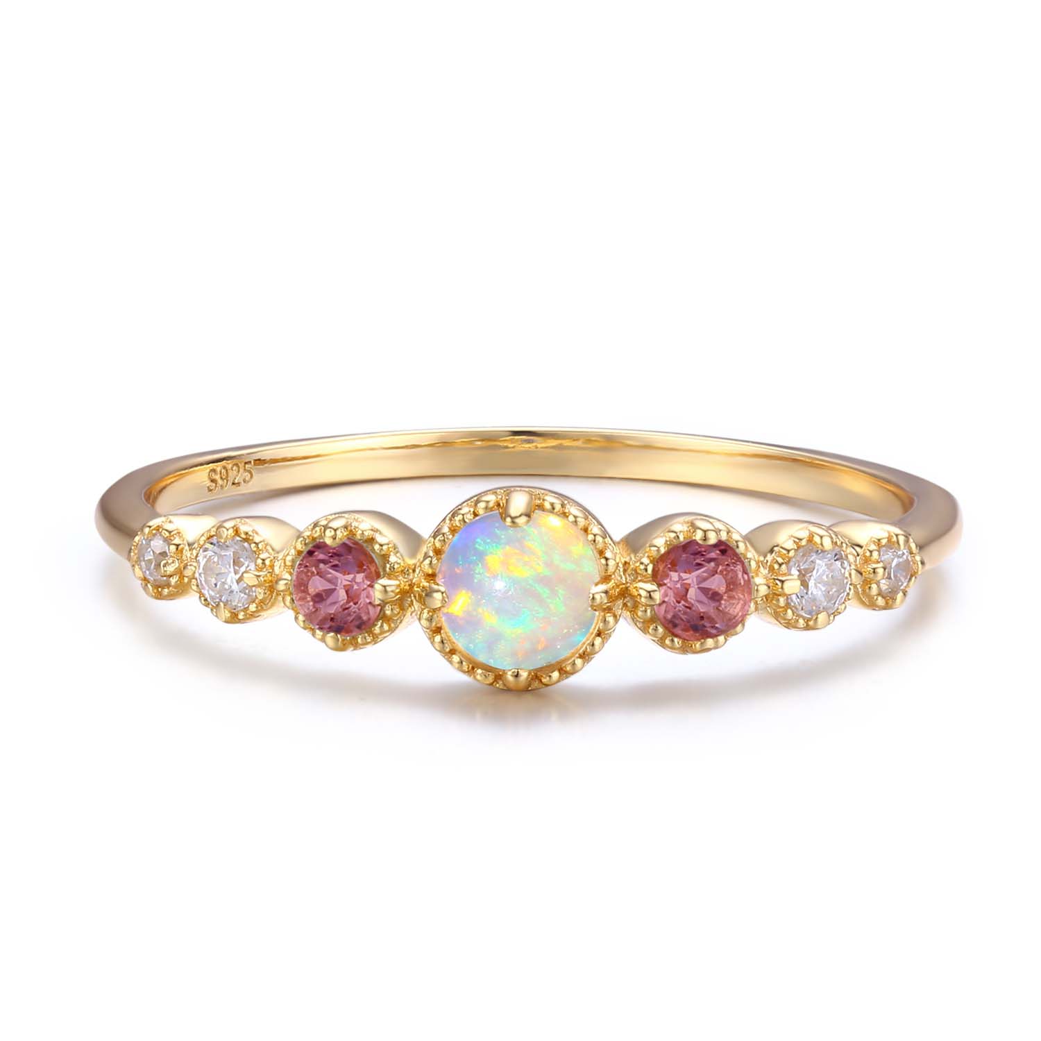 Azura Yellow Gold Rings