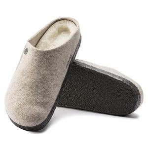 Birkenstock Zermatt Shearling Wool Felt in Eggnog