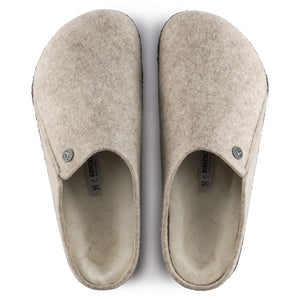 Birkenstock Zermatt Shearling Wool Felt in Eggnog