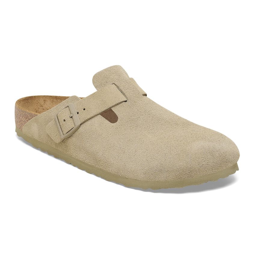 Birkenstock Boston in Khaki