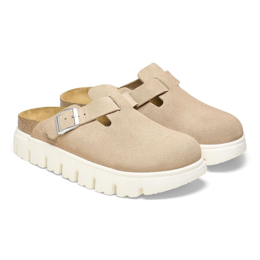 Birkenstock Boston Chunky Clog in Warm Sand