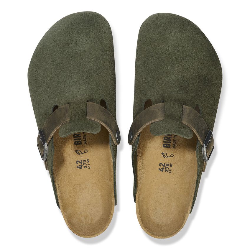 Birkenstock Boston In Thyme