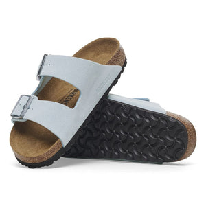 Birkenstock Arizona Suede in Baby Blue