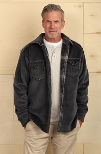 True Grit Shadow Button Jacket