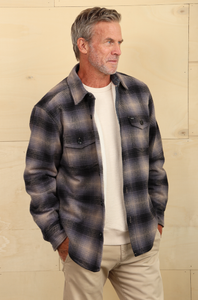 True Grit Sky Ridge Plaid Shirt Jacket