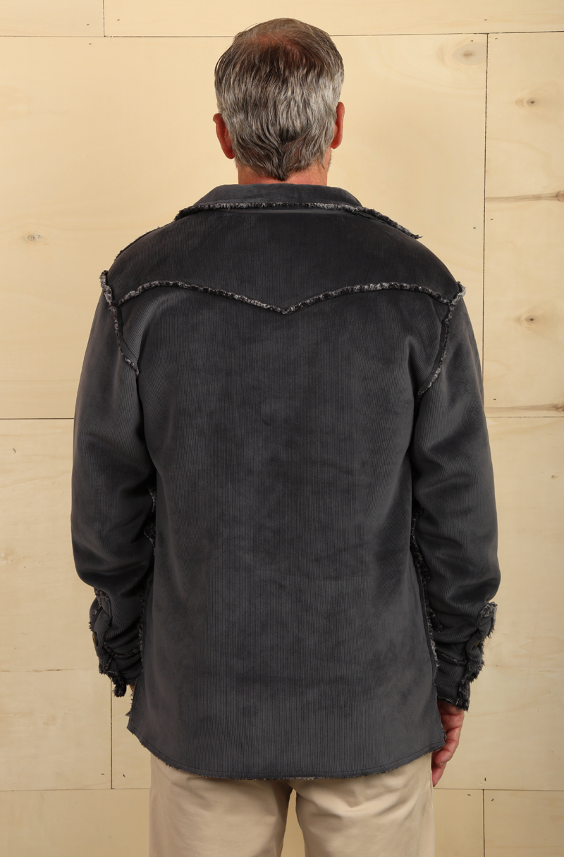 True Grit Shadow Button Jacket