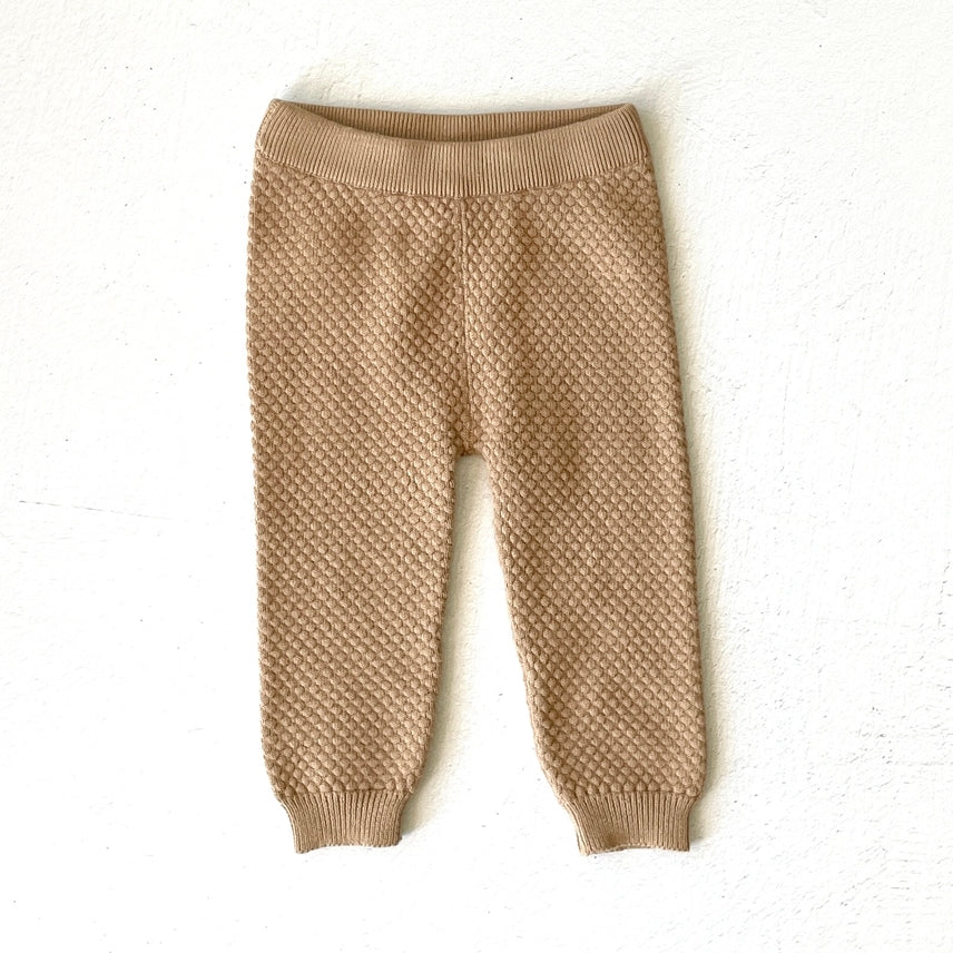 Viverano Milan Earthy Sweater Knit Baby Leggings