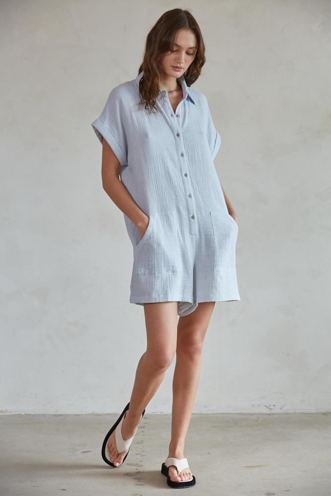 Misha Woven Romper