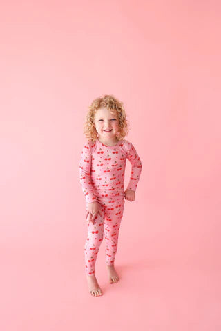 Posh Peanut Very Cherry Pajama Set