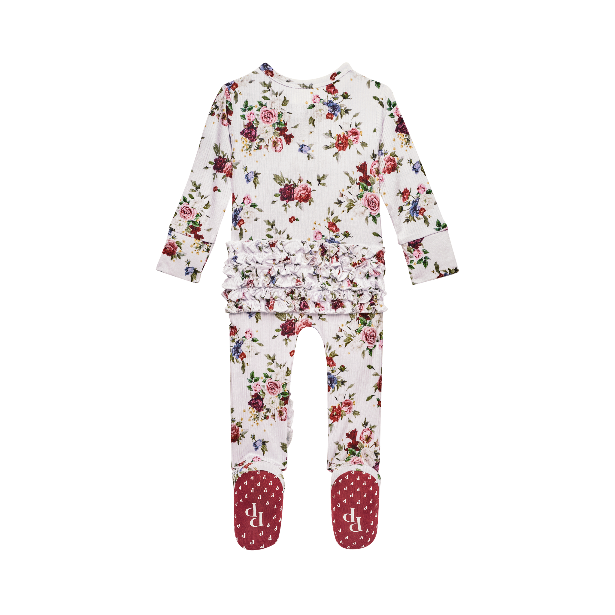 Posh Peanut Baby Philippa Ruffled Onesie