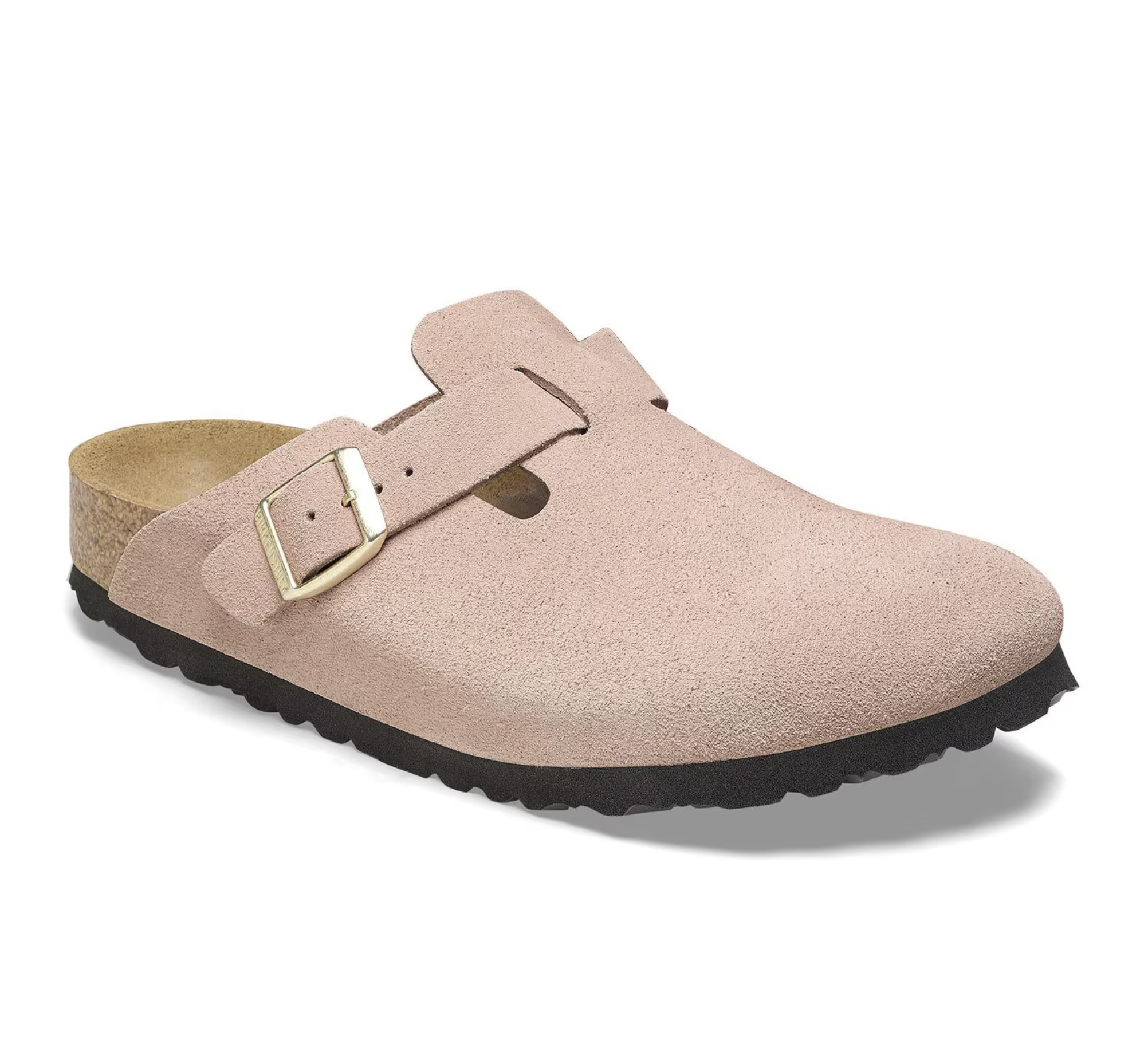 Birkenstock Boston In Light Rose