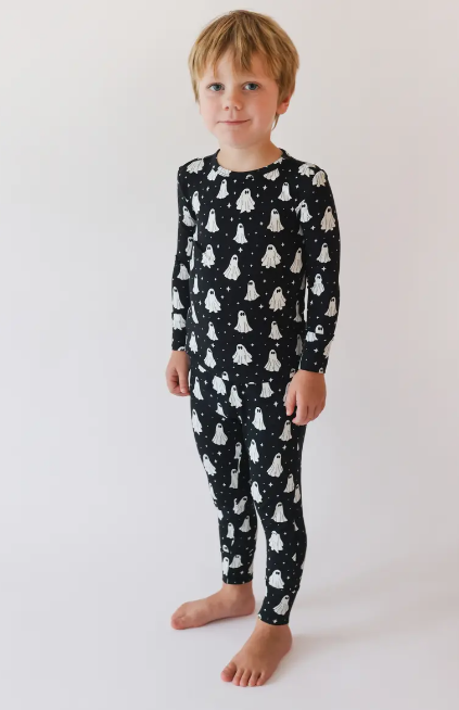 Posh Peanut Ghostly Pajama Set