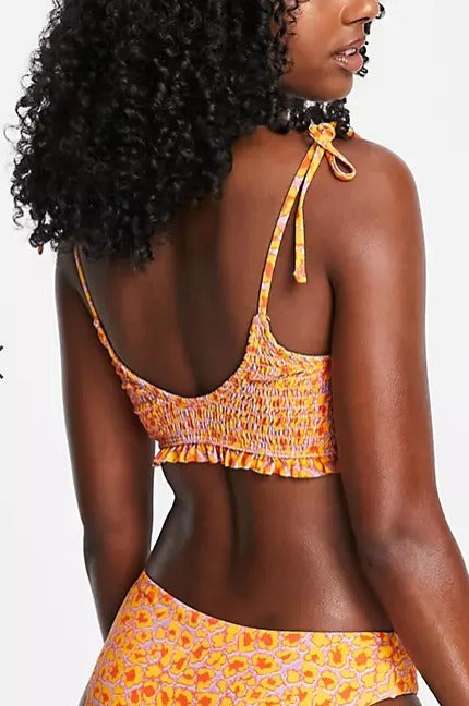 Vero Moda Frilly Swim Top