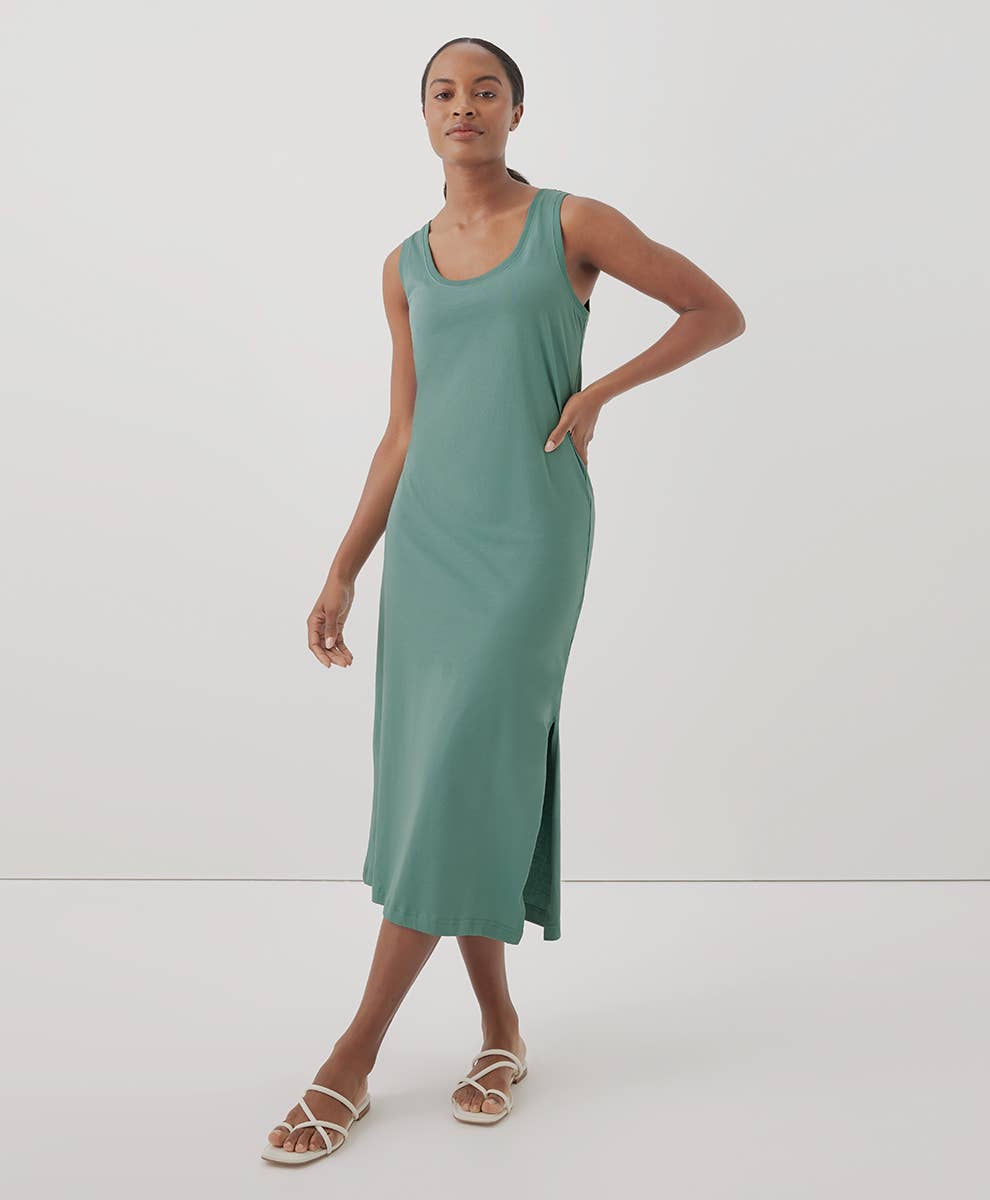 Pact Softspun Tank Midi Dress