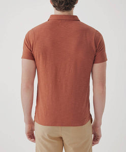 Pact Field Midweight Slub Polo