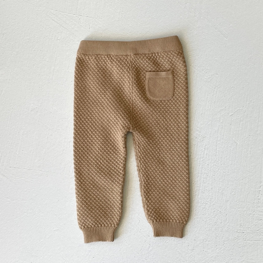 Viverano Milan Earthy Sweater Knit Baby Leggings