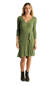 Sadie Wrap Hemp Dress