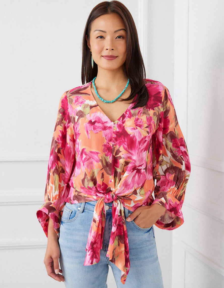 Bethany Blouson Sleeve Blouse