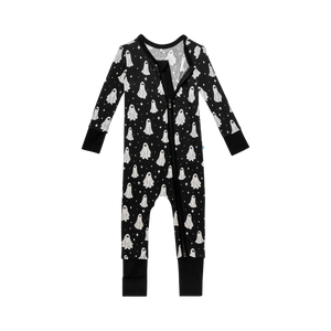 Posh Peanut Baby Ghostly Convertible Onesie