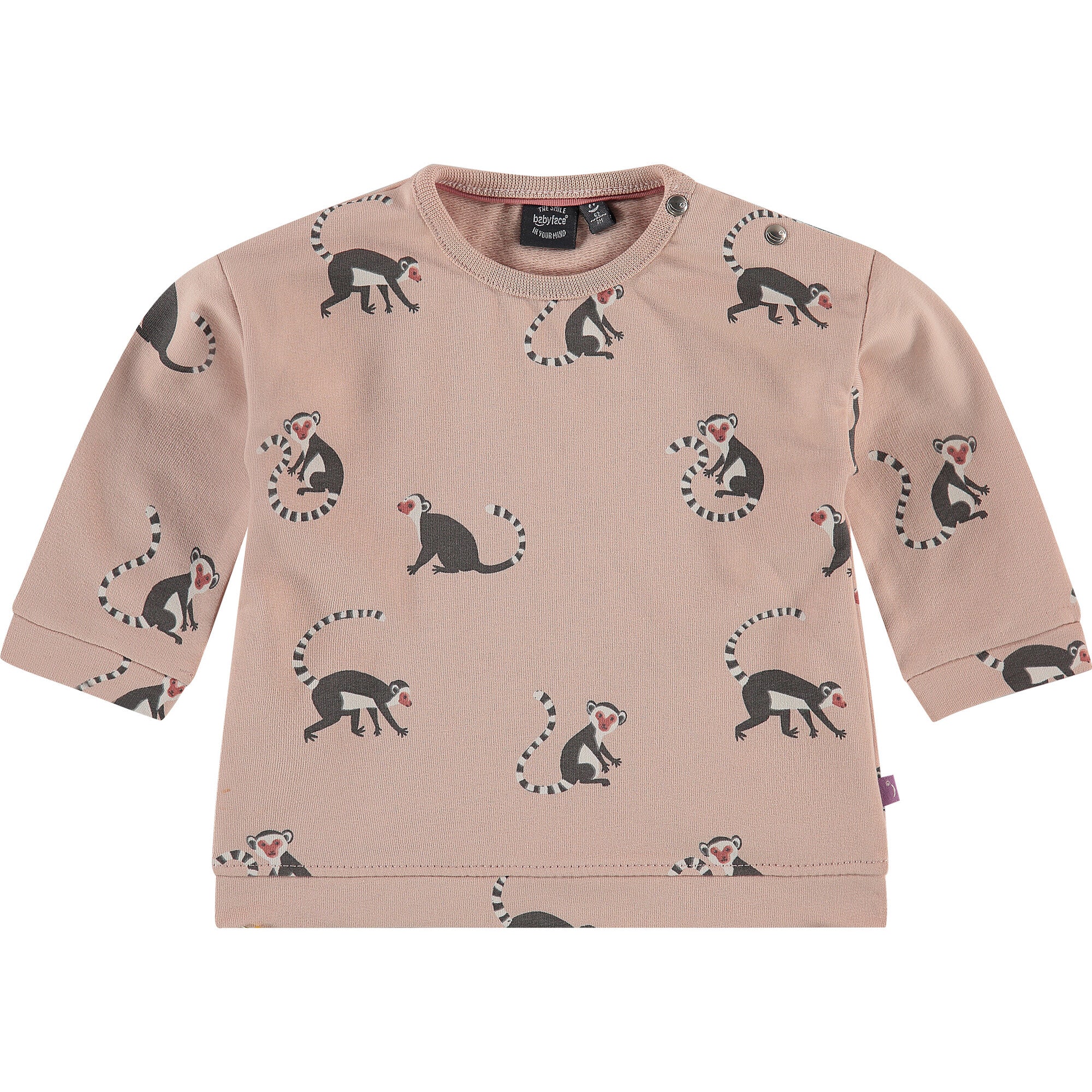 Babyface Baby Girls Lemur Sweatshirt