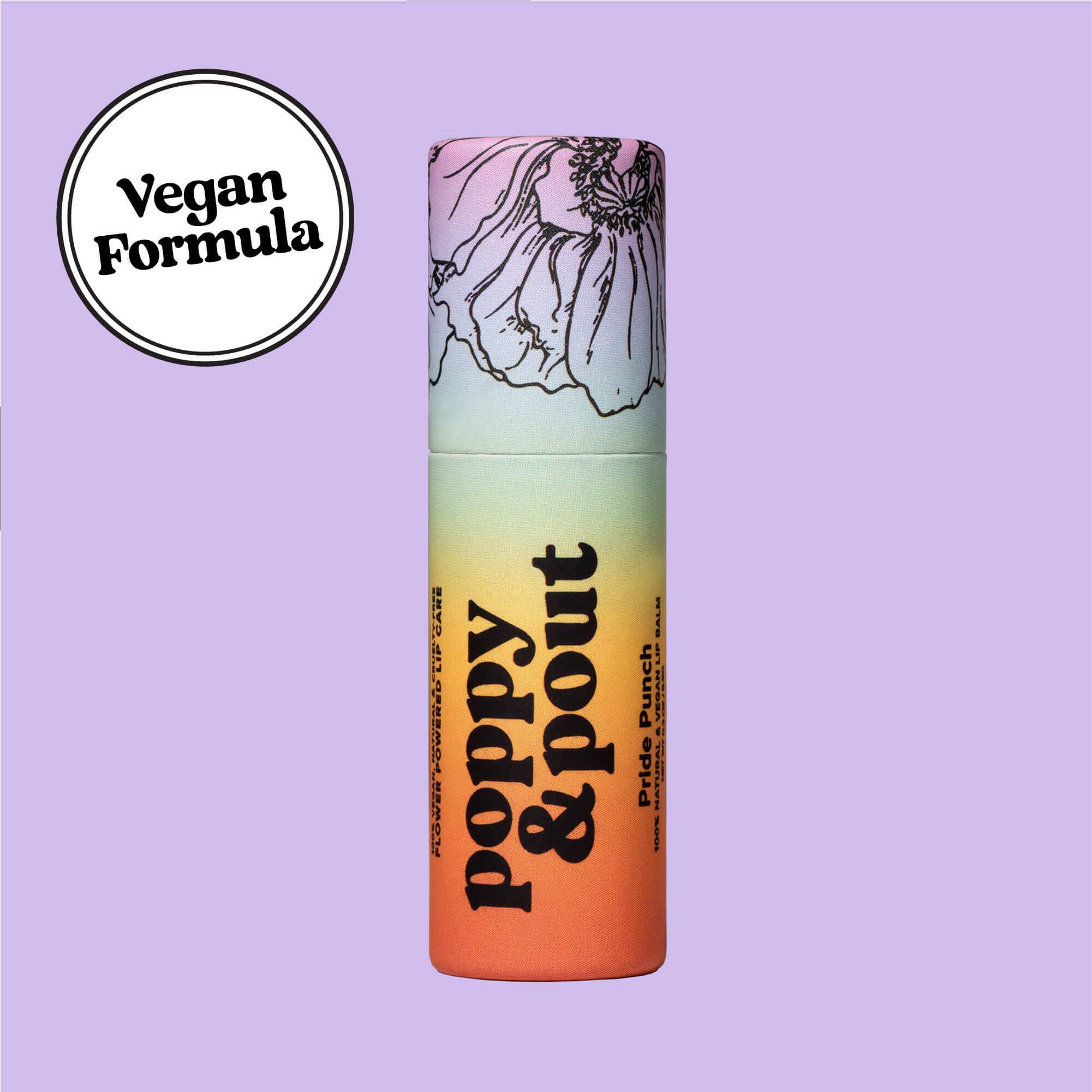 Poppy & Pout "PRIDE" Pride Punch Vegan Lip Balm