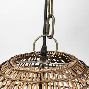 Mercana Aruba Woven Straw Orb Pendant Light