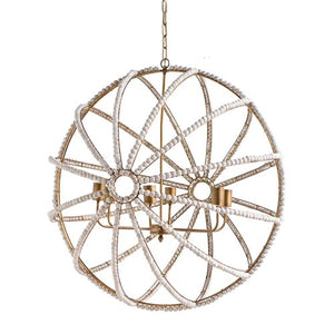 Mercana Ava White Chandelier