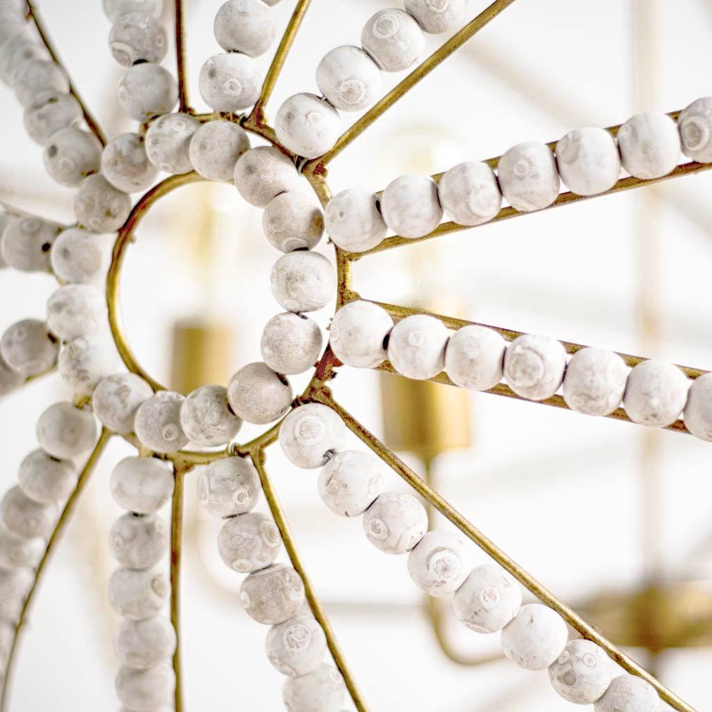 Mercana Ava White Chandelier