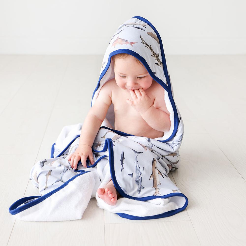 Posh Peanut Hooded Towel