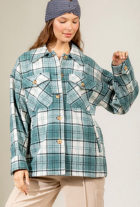 Annabelle Plaid Shacket