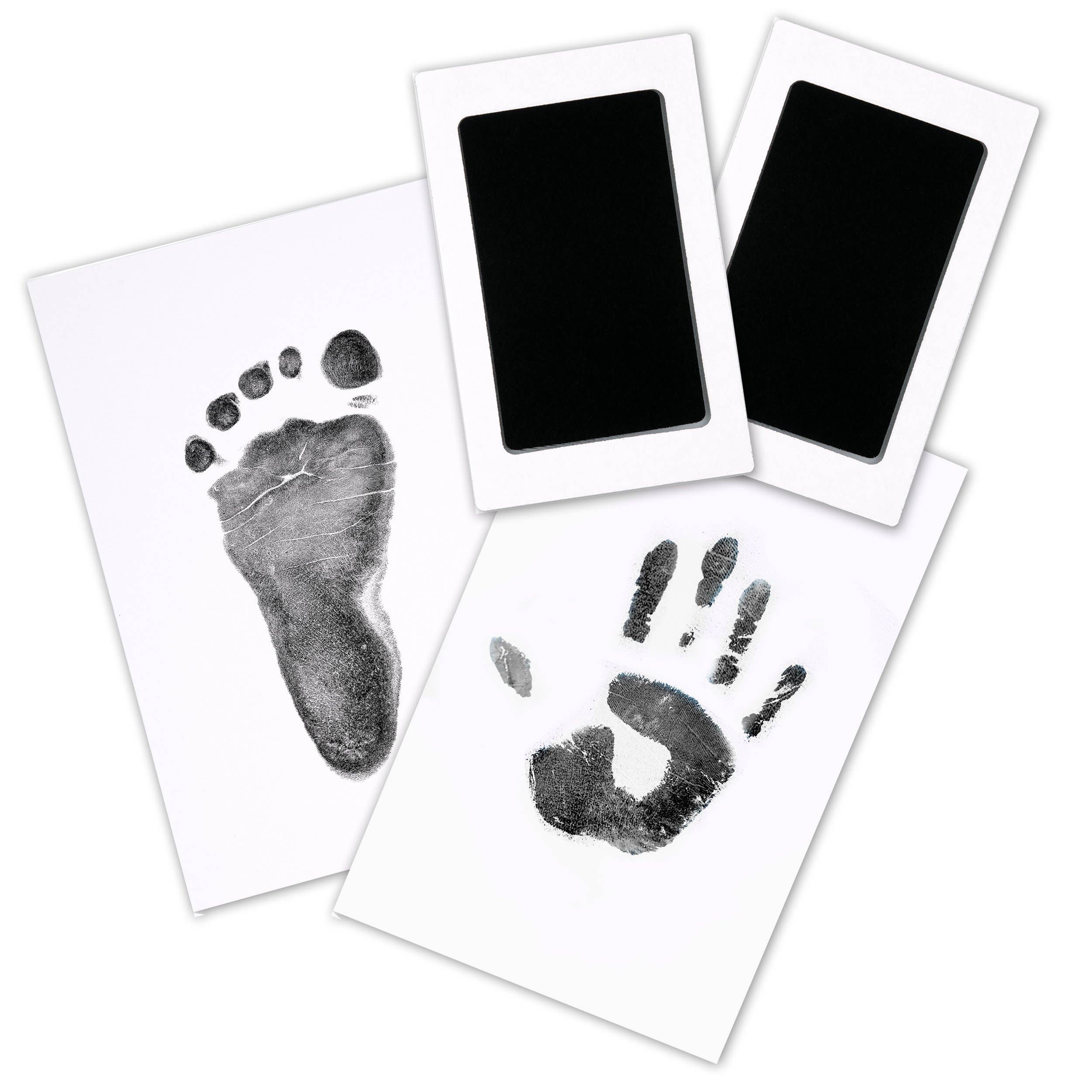 KeaBabies Pack Hand, Footprint Inkless Ink Pads – One Common