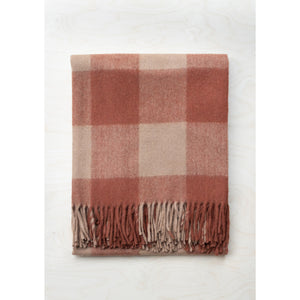 Tartan Recycled Wool Blanket Buffalo Check Collecton