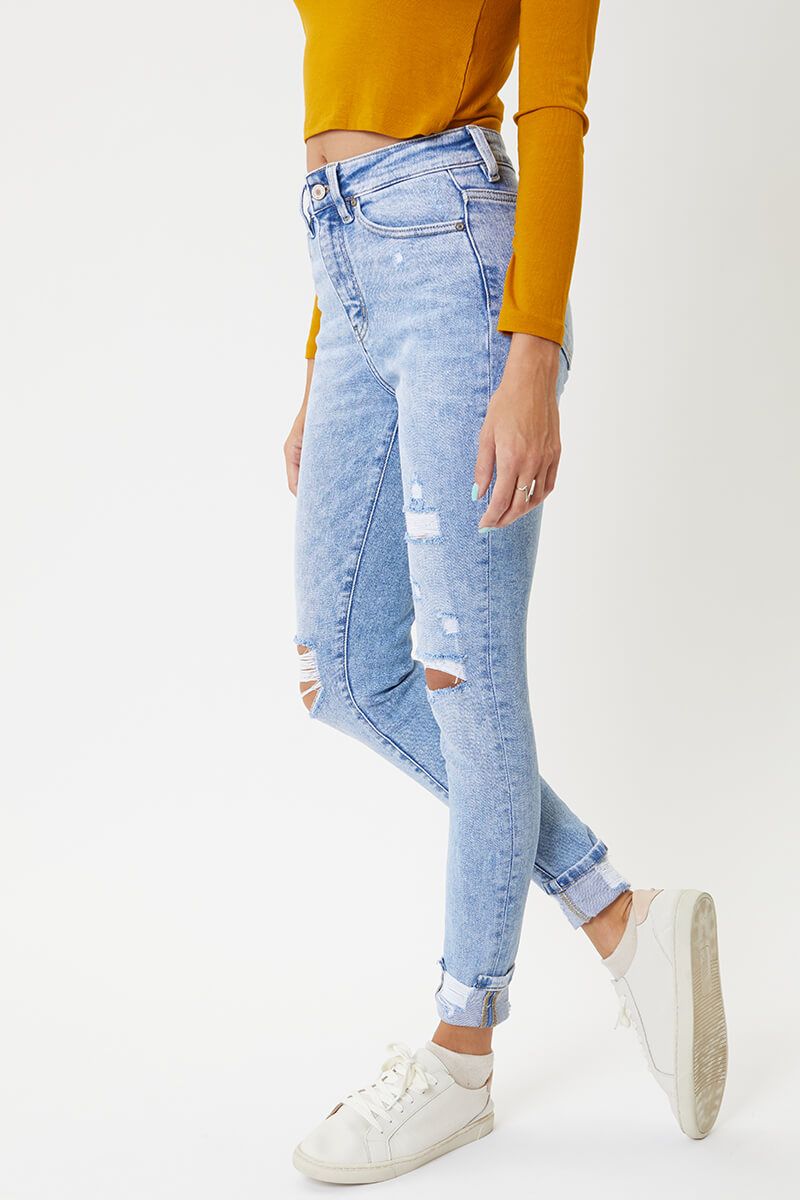 KanCan Jayden High Rise Ankle Skinny Jeans