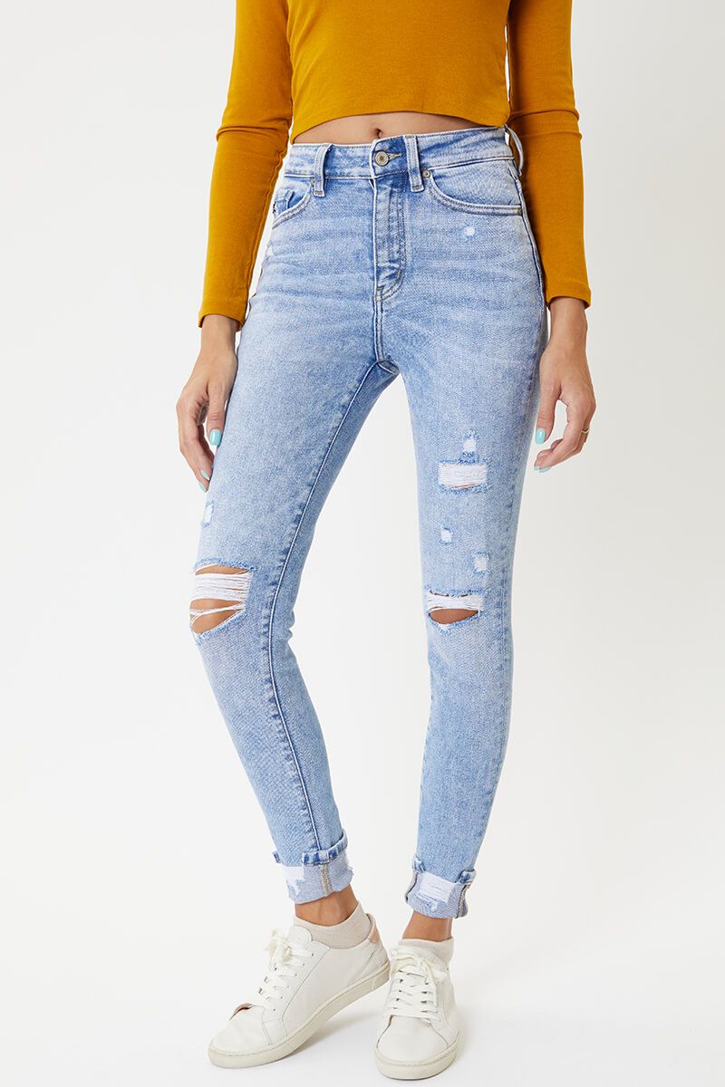 KanCan Jayden High Rise Ankle Skinny Jeans